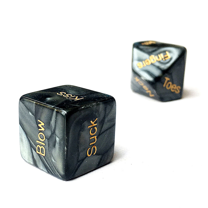 4pcs Acrylic Love Game Dice-EROSREALM