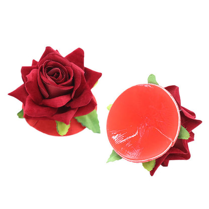 Rose Adhesive Nipple Covers Sex Accessories. Rose Toy for Breast-EROSREALM