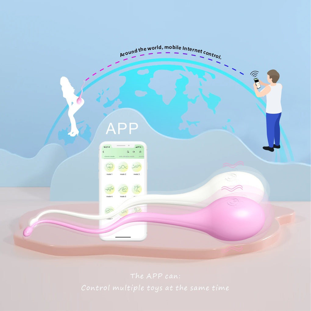 App / Wireless Remote Control Egg Vibrator-EROSREALM