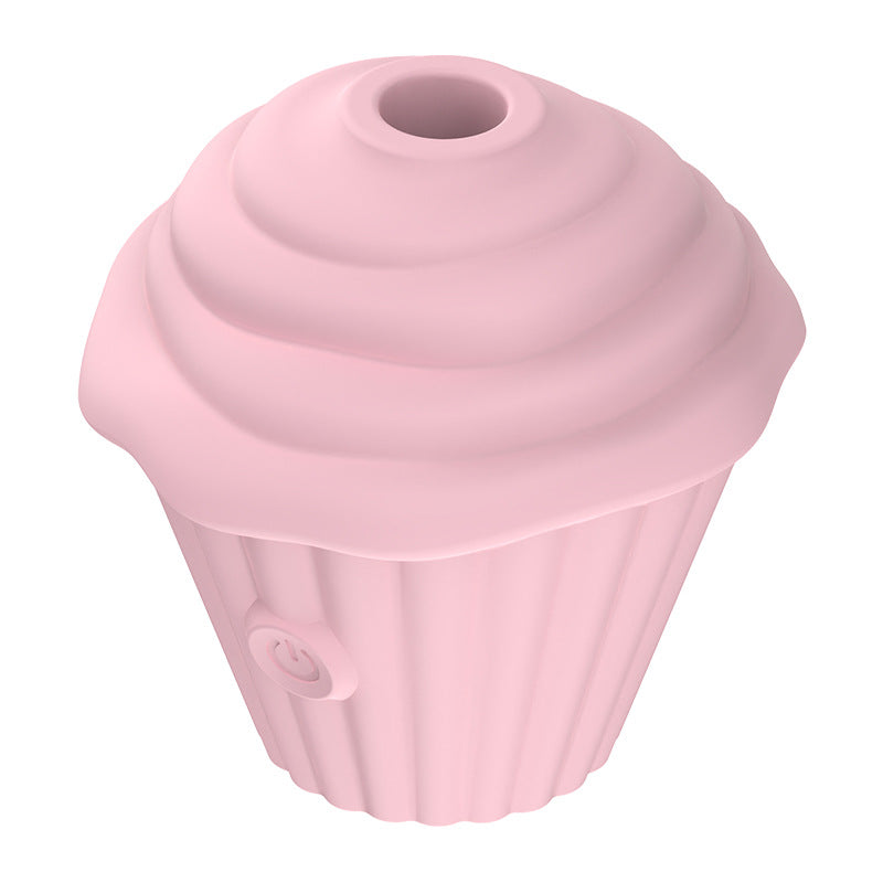 Cupcake Sucking Vibrator Clitoris Stimulator For Adult-EROSREALM