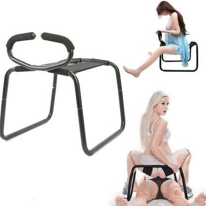 Multi-position Sex Chair with Foam Armrest. Multifunction Detachable Stretch Chair-EROSREALM