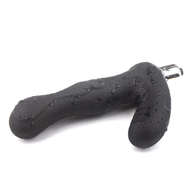 Prostate Vibration Massager With Silicone Beads Inserted-EROSREALM