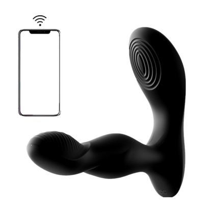 App Remote Control Anal Vibrator Male Prostate Massager-EROSREALM