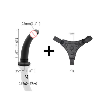 Wearable Strap On Penis Pant Sex Toy For Sensory Fun-EROSREALM