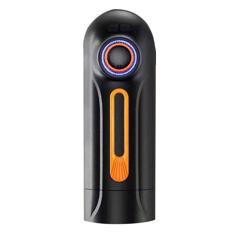 6 In 1 Automatic Telescopic Suction Heating Voice Masturbation Cup Auto Sucker for Men-EROSREALM