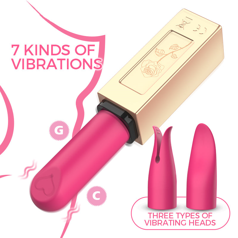 Lipstick Tongue Licking Vibrator Vibrating Egg G Spot Vibrators-EROSREALM