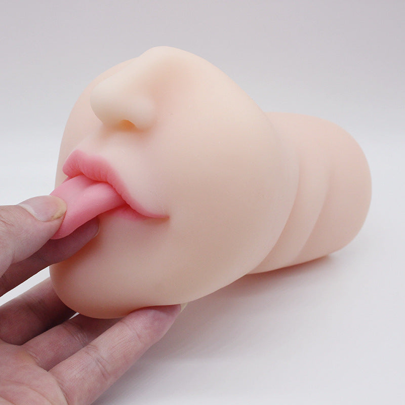 Realistic Blowjob Toy Mouth Stroker-EROSREALM