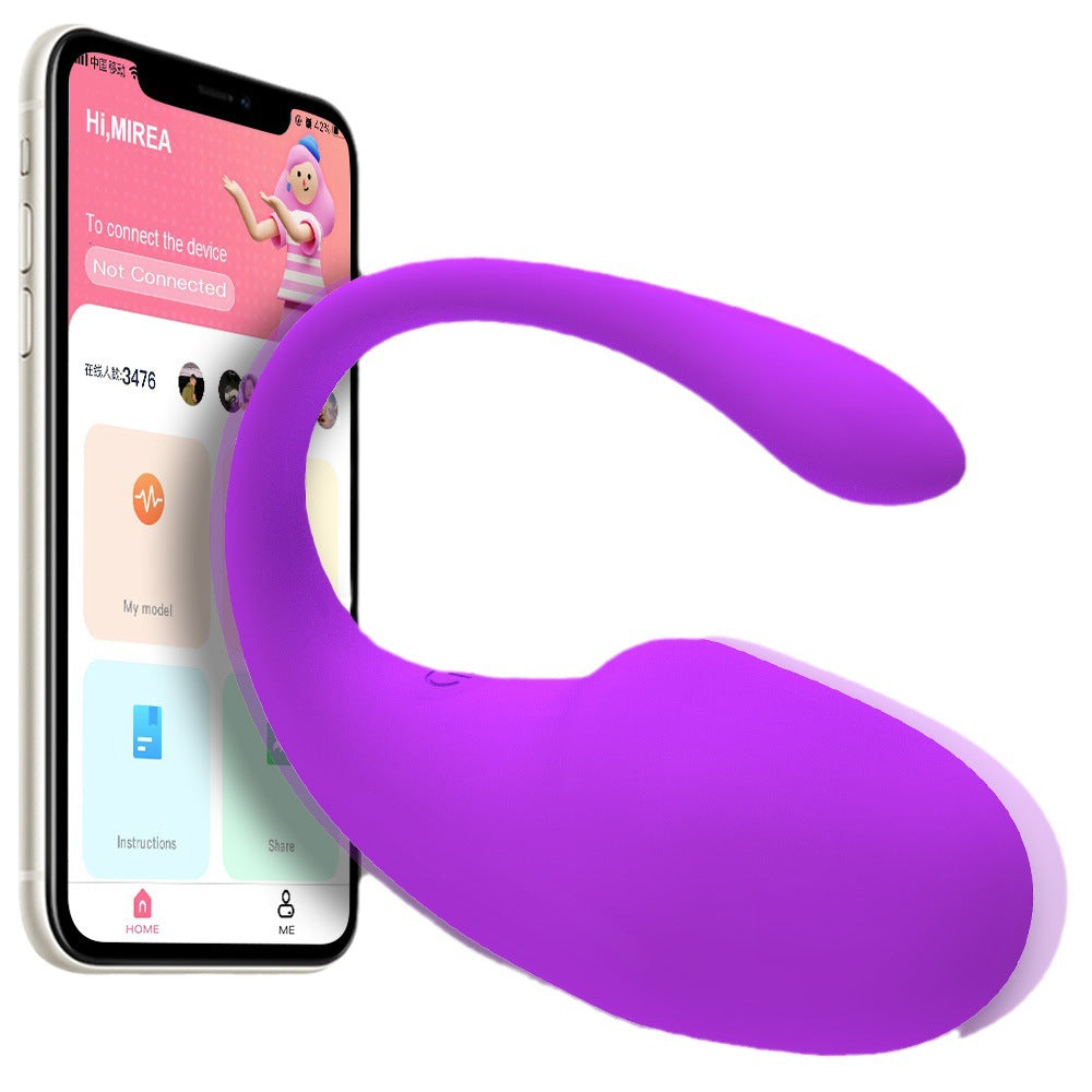 App Remote Control 10 Frequency Strong Shock Panty Vibrator-EROSREALM