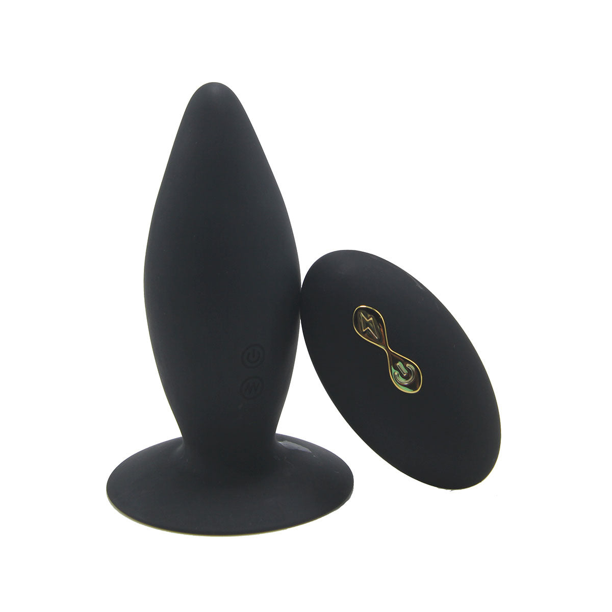 Remote Control Anal Vibrator Silicone Butt Plug-EROSREALM