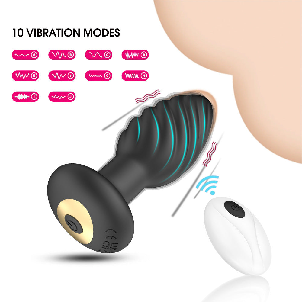 App / Wireless Remote Control Thread Design Anal Vibrator-EROSREALM