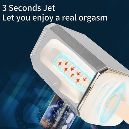 Automatic Sucking Vibrating Hammer Masturbator Masturbation Cup-EROSREALM