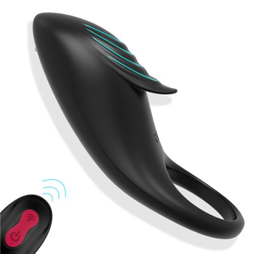 Remote Control Vibrating Cock Ring-EROSREALM