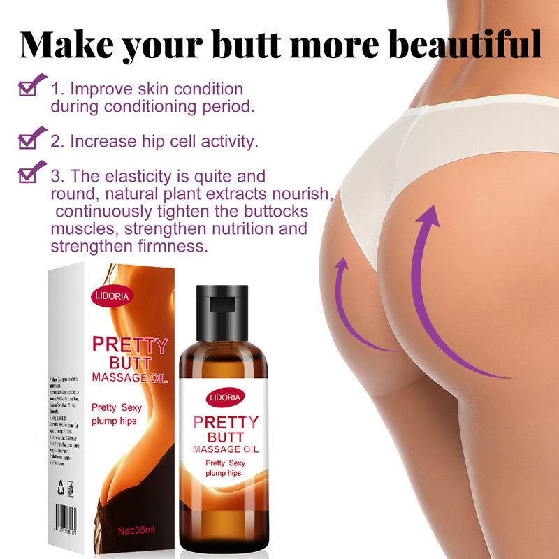 LIDORIA 35ml Buttock Exercise Butt Enlargement Oil Massage Care Oil-EROSREALM