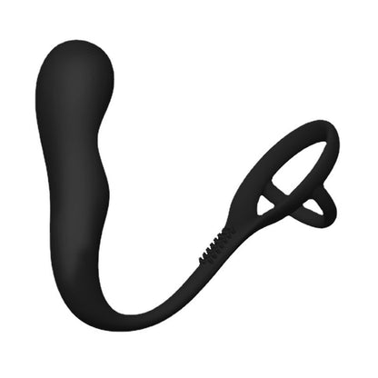 Silicone Wearable Anal Plug With Penis Ring-EROSREALM