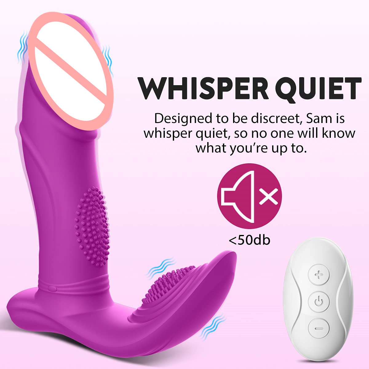 Wiggling Wearable Vibrator Mimic Finger-EROSREALM