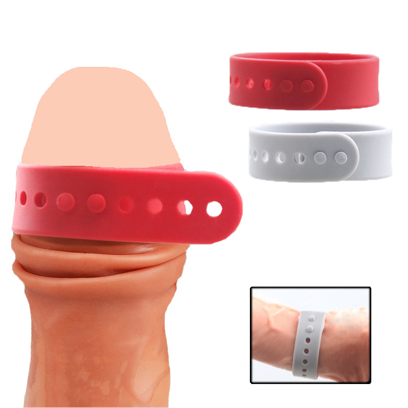 Foreskin Correction Adjustable Silicone Penis Rings-EROSREALM