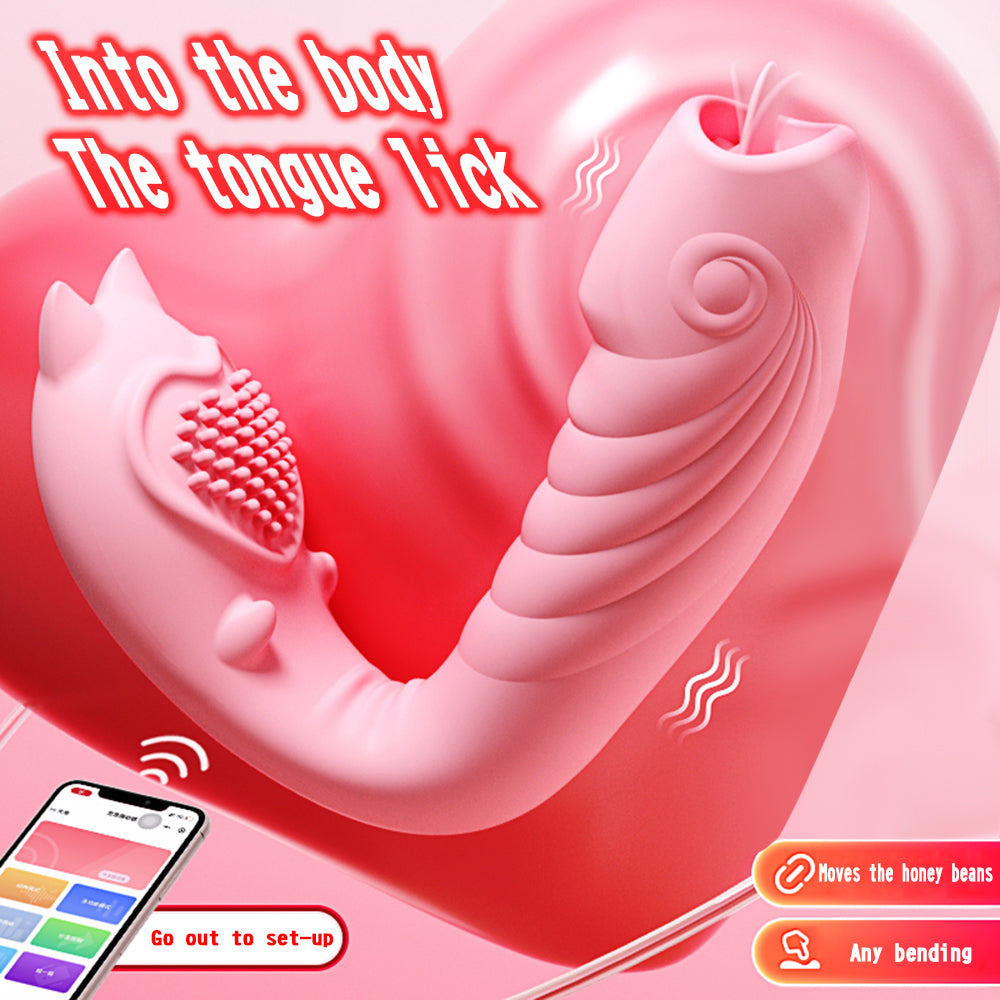 Little Devil Bluetooth Remote Control Foldable Panty Vibrator-EROSREALM