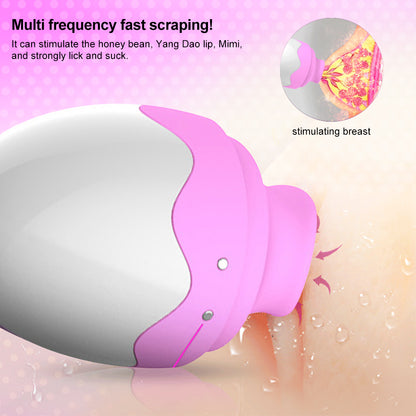 Clitoris Tongue Stimulator Nipple Massager-EROSREALM