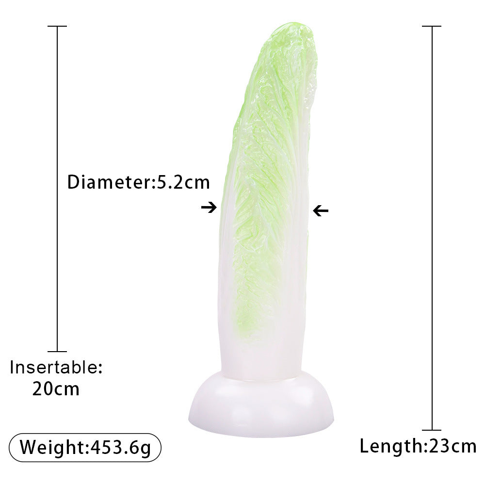 Vegetable Shaped Silicone Dildo Anal Plug-EROSREALM