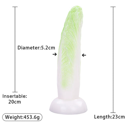 Vegetable Shaped Silicone Dildo Anal Plug-EROSREALM