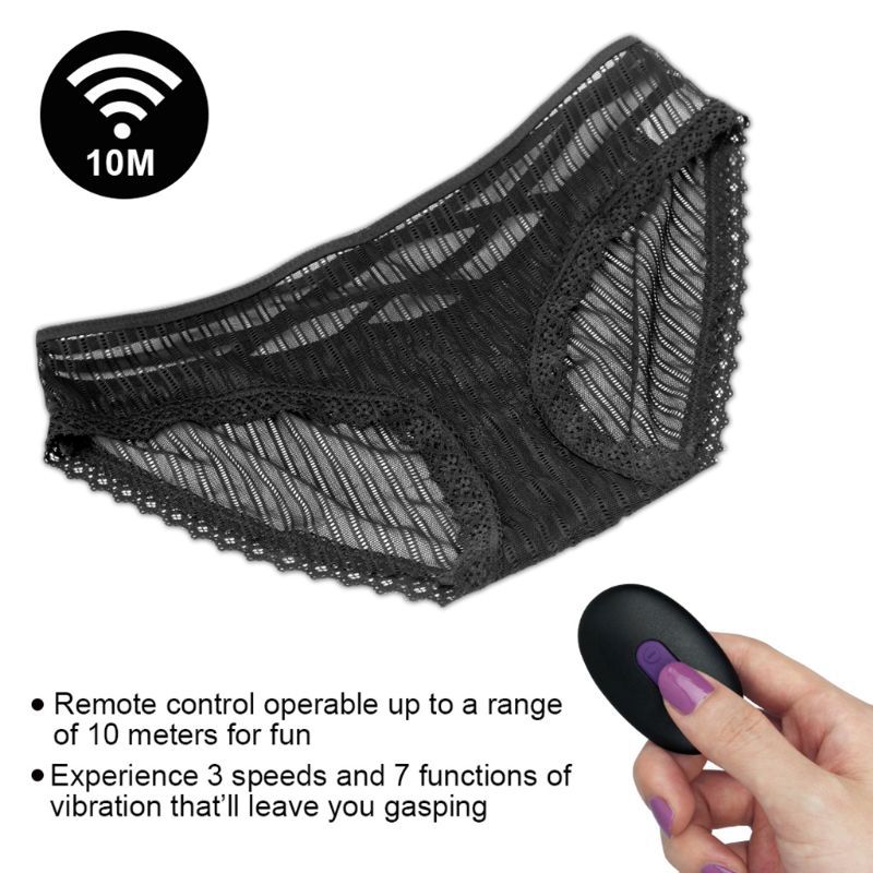 10 Mode Vibrating Panties Wireless Remote Control Underwear-EROSREALM