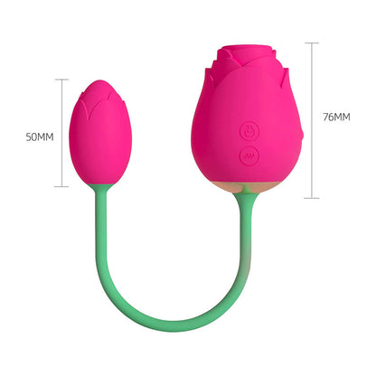 The Rose Toy G Spot Stimulator With Suction-EROSREALM