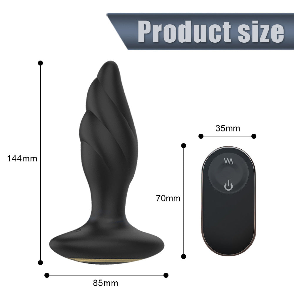 Siren - Wireless Remote Control Rotating Beads Vibrating Prostate Massage-EROSREALM