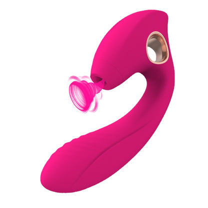 G-spot Vibrator with 10 Modes of Suction-EROSREALM