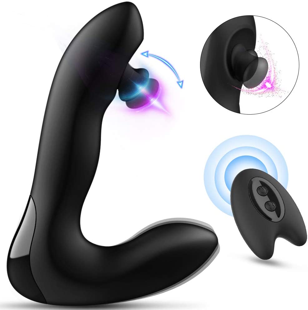 2-in-1 Tapping & Vibrating Prostate Massager-EROSREALM