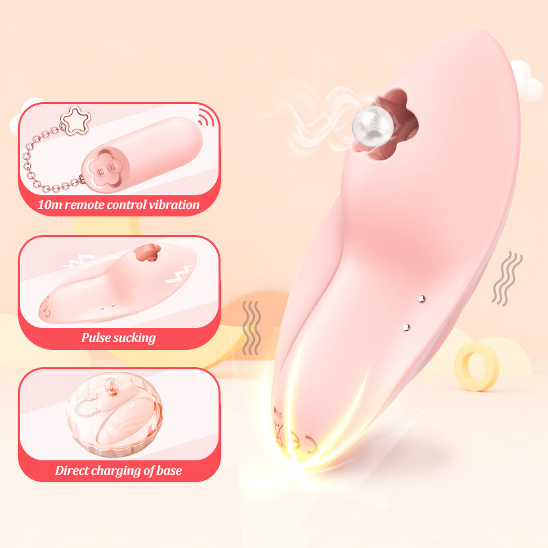 Wearable Vibrator Wireless Remote Control Clitoris Stimulator-EROSREALM