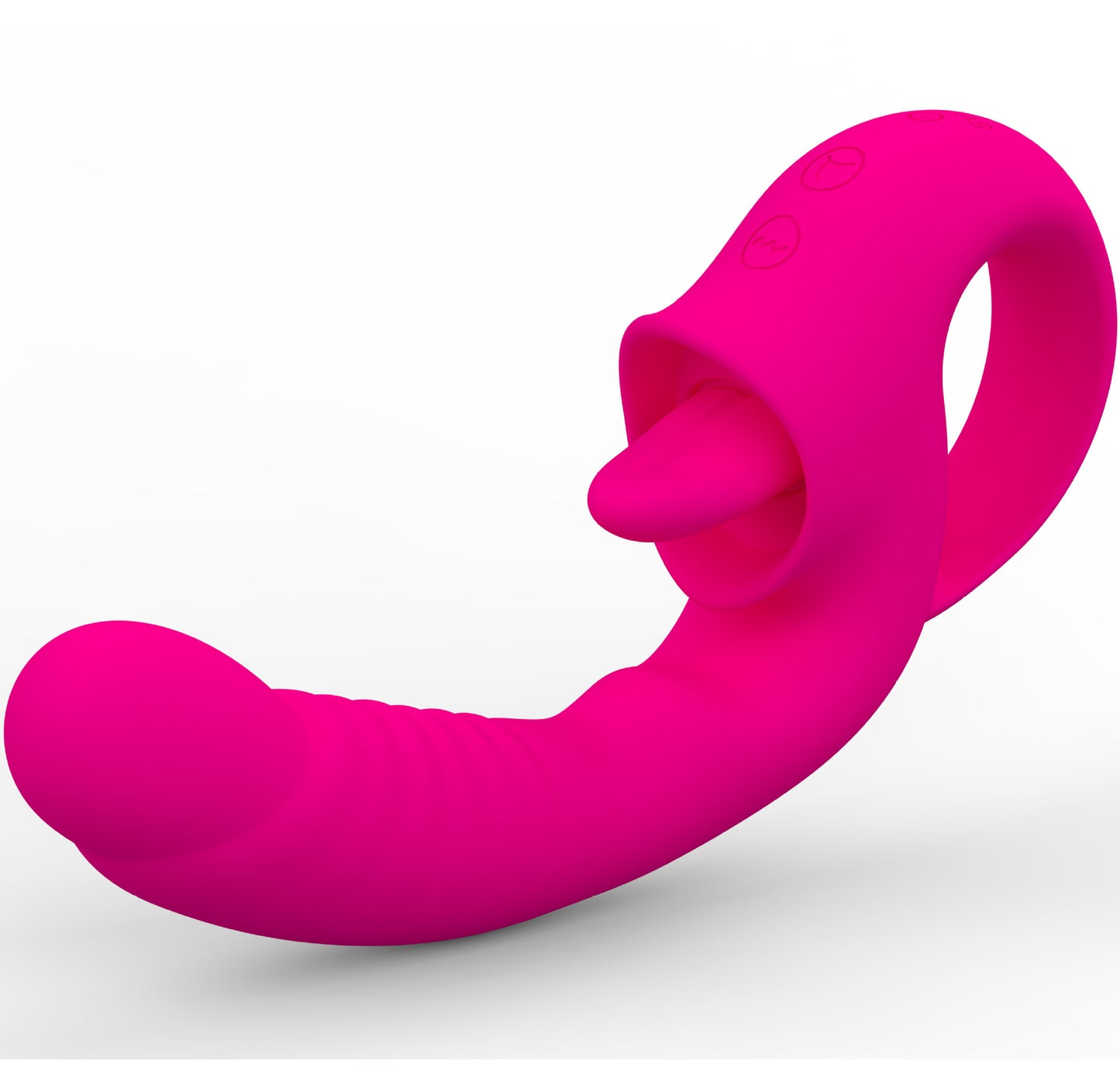 Ava 2-in-1 Tongue-licking Vibrator-EROSREALM