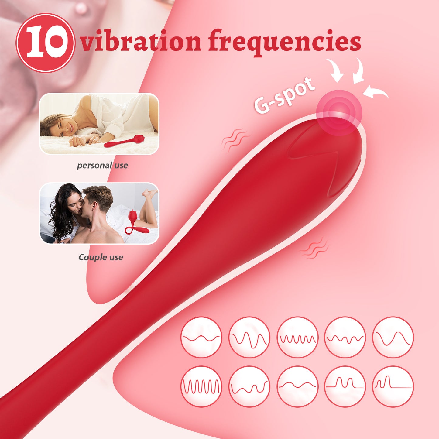 Lilith 2-in-1 Tongue-licking Rose Vibrator-EROSREALM