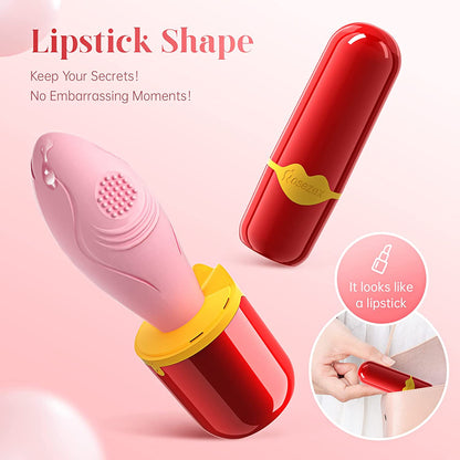 10 Vibration Modes Clitoris Stimulator Portable G-spot Vibrator-EROSREALM