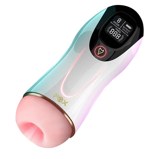 Automatic Male Masturbator Sucking Vibration Oral Sex Real Vagina Pocket Cat Penis Oral Sex Machine Toy-EROSREALM