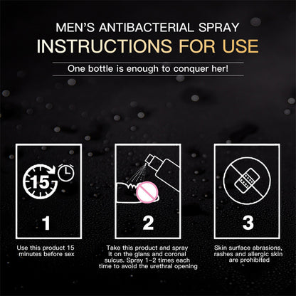 Crazylife F398 Men's Delay Spray For External Use-EROSREALM