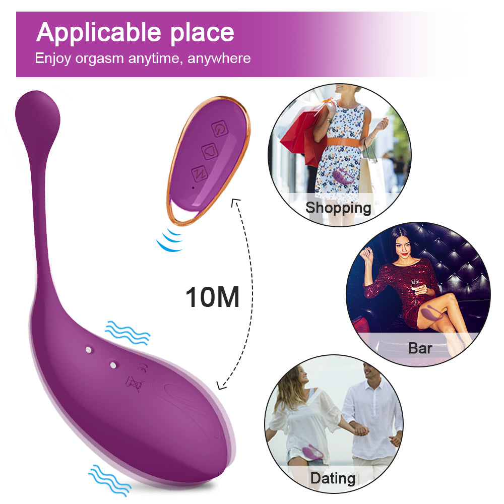 Wireless Vibrator Female For Woman G-spot Love Egg-EROSREALM