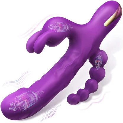 3 In 1 Rabbit Vibrator-EROSREALM