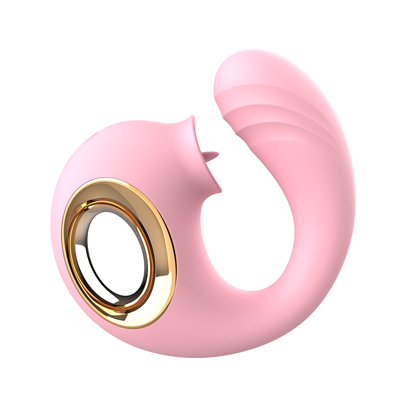 Dolphin Tongue-licking G-spot Vibrator-EROSREALM