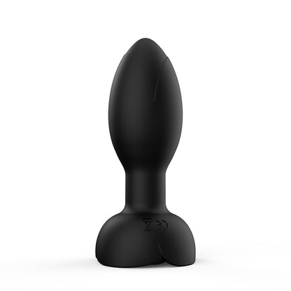 App / Wireless Remote Control 360 ° Rotating Rose Anal Vibrator-EROSREALM