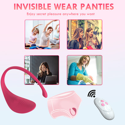 Wireless Remote Control Panties Vibrator For Women-EROSREALM