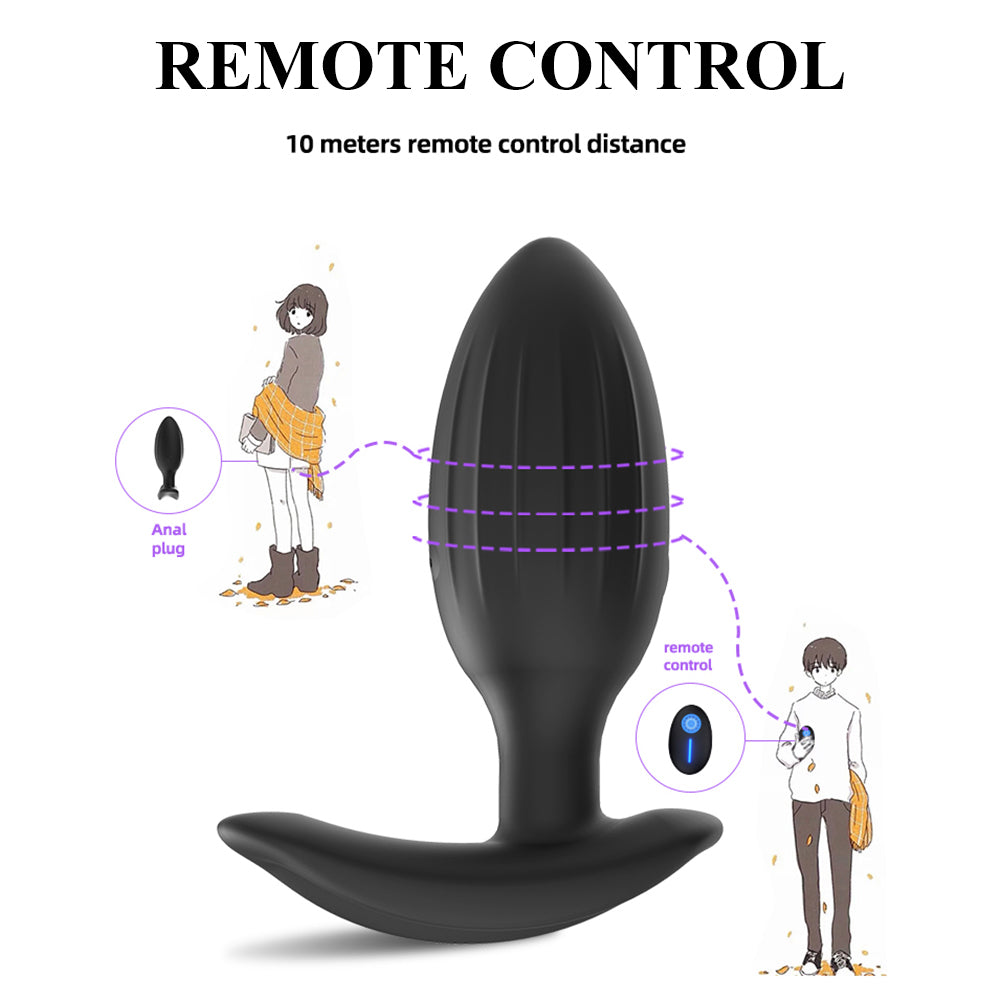 Anal Plug Vibrators Vagina Prostate Massagers Stimulator Adults Masturbators-EROSREALM