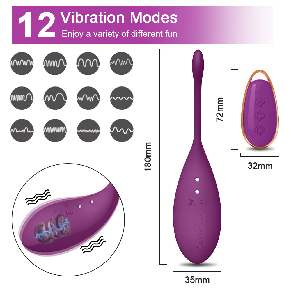 Wireless Vibrator Female For Woman G-spot Love Egg-EROSREALM