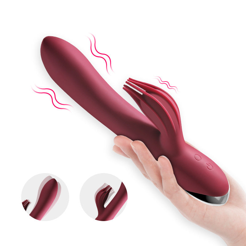 Rabbit Vibrator 10 Speed G Pot Clitoris Stimulation Massage-EROSREALM