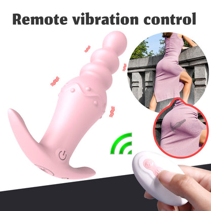 Remote Control Anal Beads Sex Toy-EROSREALM