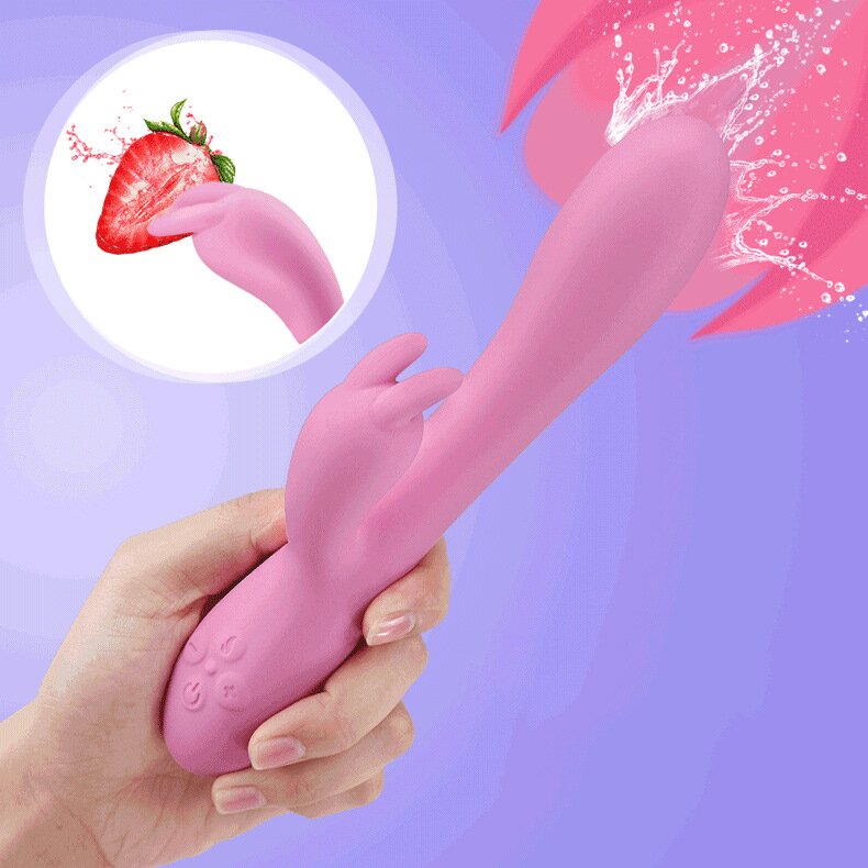 Rabbit Dual Motor Heating Vibrator-EROSREALM