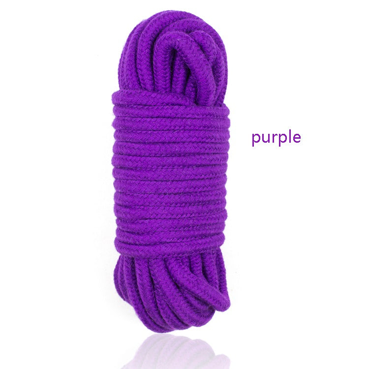 5/10m Sex Slave Bondage Rope Soft Cotton Knitted Rope Bdsm Restraint For Couple-EROSREALM