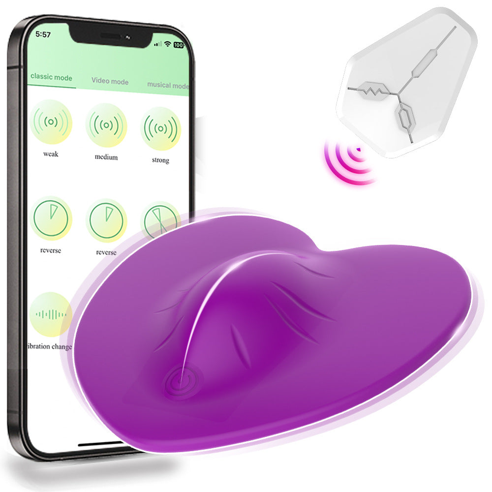 Cushion App Remote Control 10 Frequency Vibrating Clit Stimulator-EROSREALM