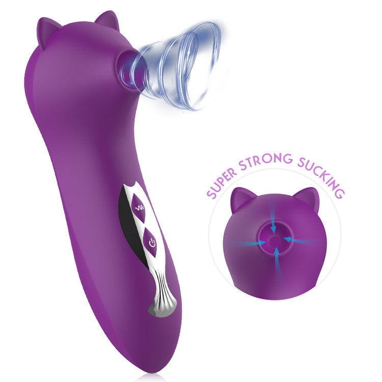 Cat Kiss Sucking Female Comfort Device-EROSREALM