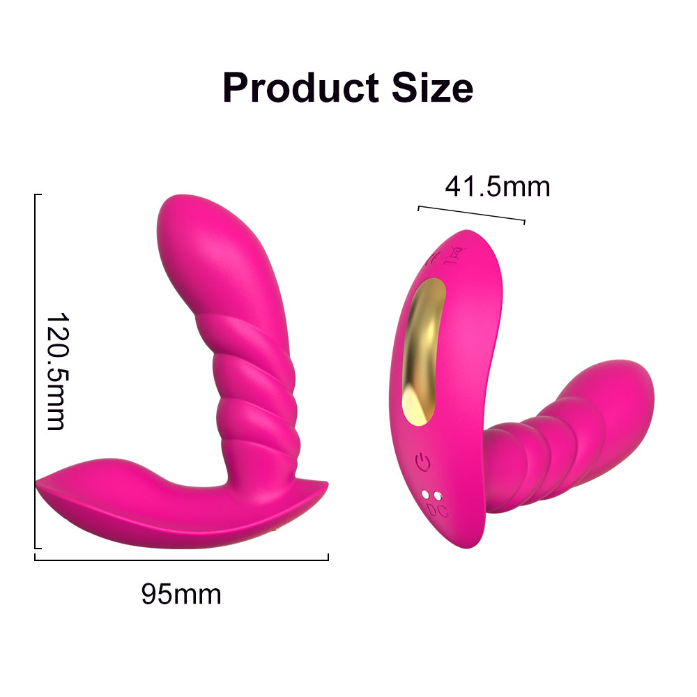 App Control Wearable G-spot Vibrating Panties-EROSREALM