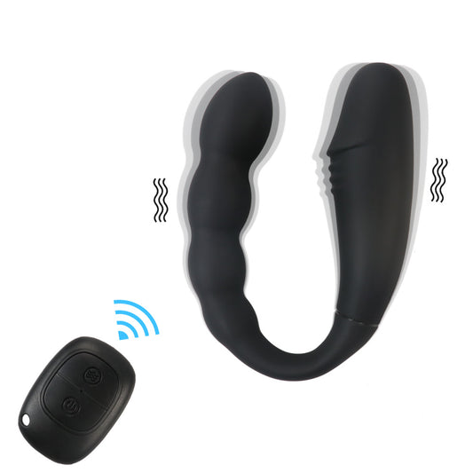 Double Vibrators For Couple Wireless Remote Wearable Dildo G Spot Stimulator Panties Sex Toys-EROSREALM